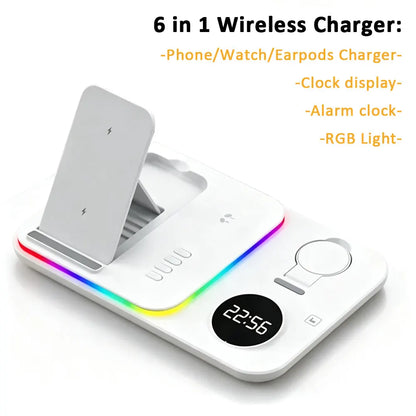 Carregador Sem Fio 4 em 1 para Samsung