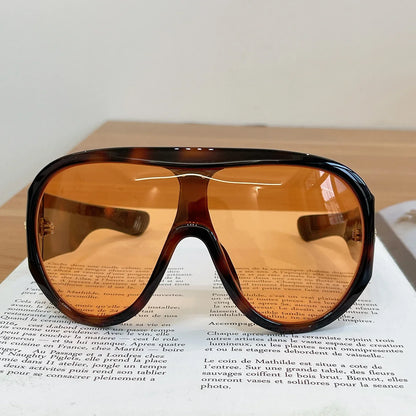 Óculos de Sol Oversized Unissex — Modelo Esportivo UV400