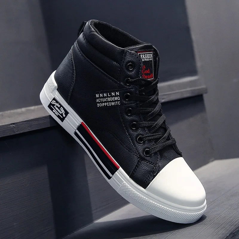 Tênis esportivo casual masculino de sola macia, modelo coreano