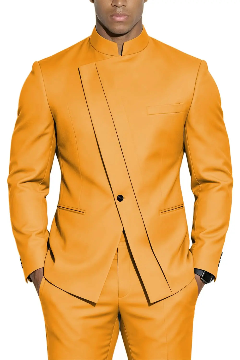 Fato Masculino de 2 Peças WSMDA — Gola Alta