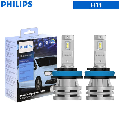 Philips LED H1 H3 H4 H7 H11 Ultinon Pro3101 12V/24V 6000K