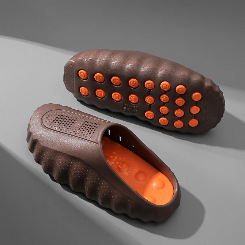 Chinelo de massagem para os pés em EVA leve