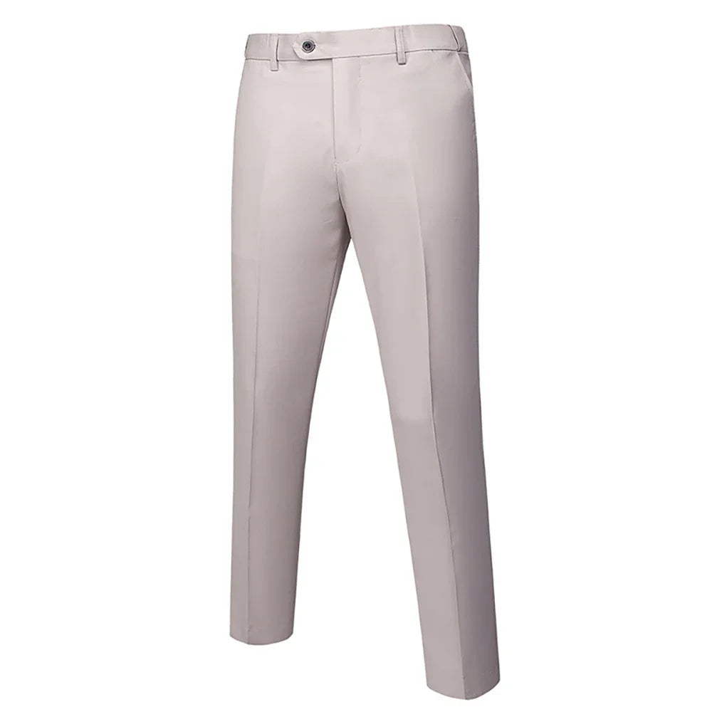 Calças de Fato Masculinas Clássicas