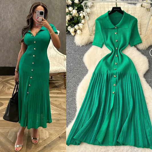 Vestido chique elegante retalho