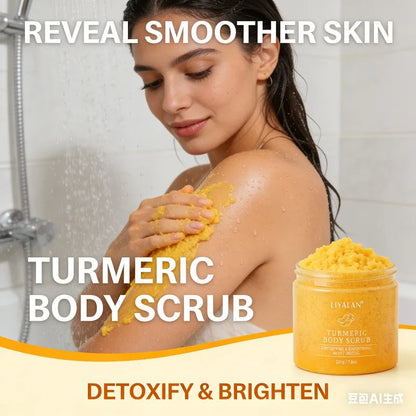 Esfoliante de Açafrão para Rosto e Corpo