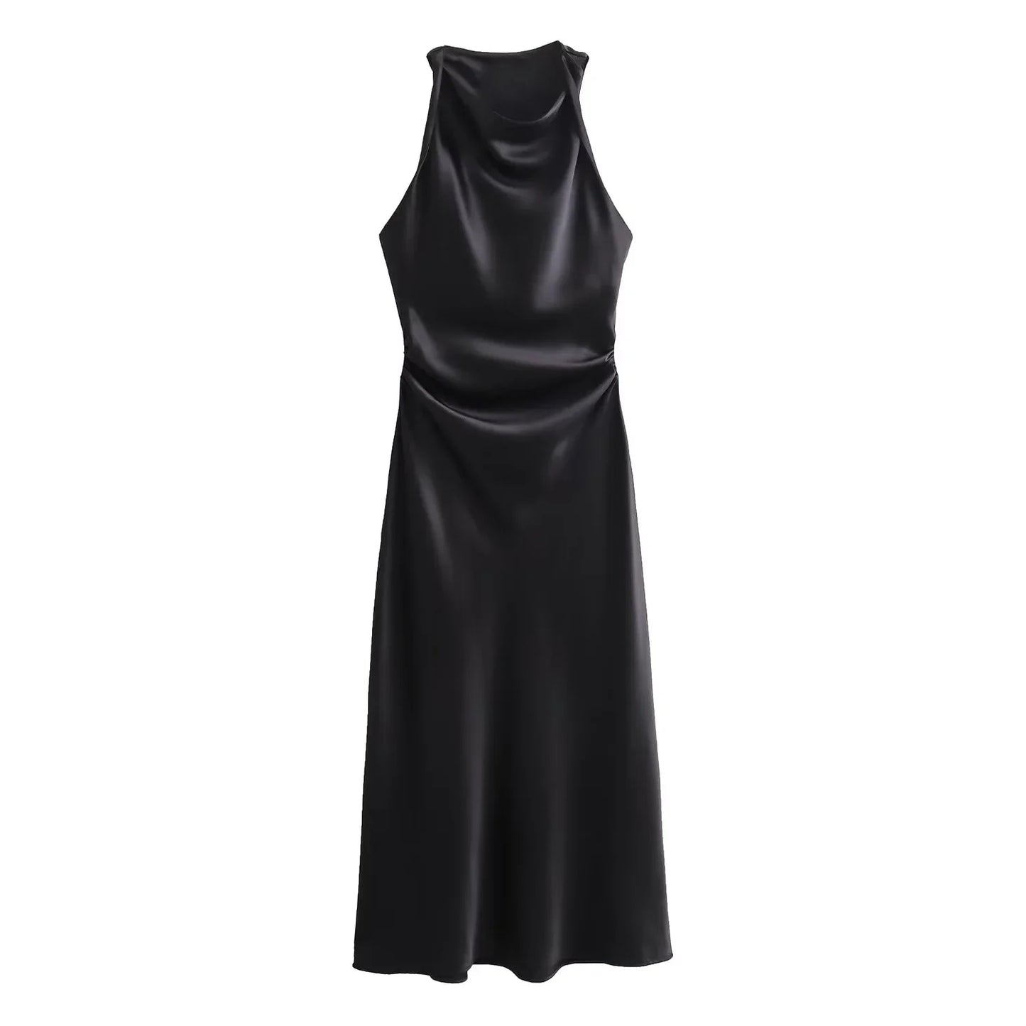 Vestidos longos cetim