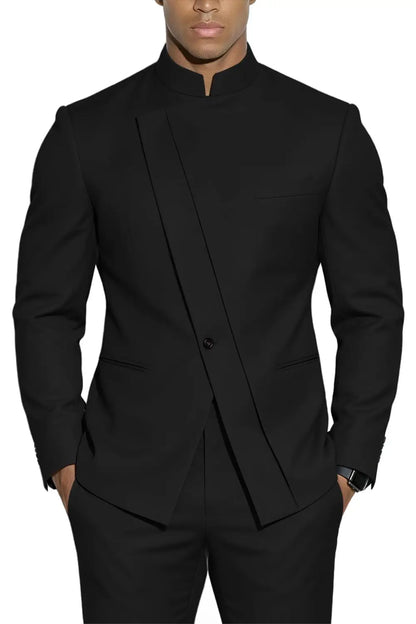 Fato Masculino de 2 Peças WSMDA — Gola Alta