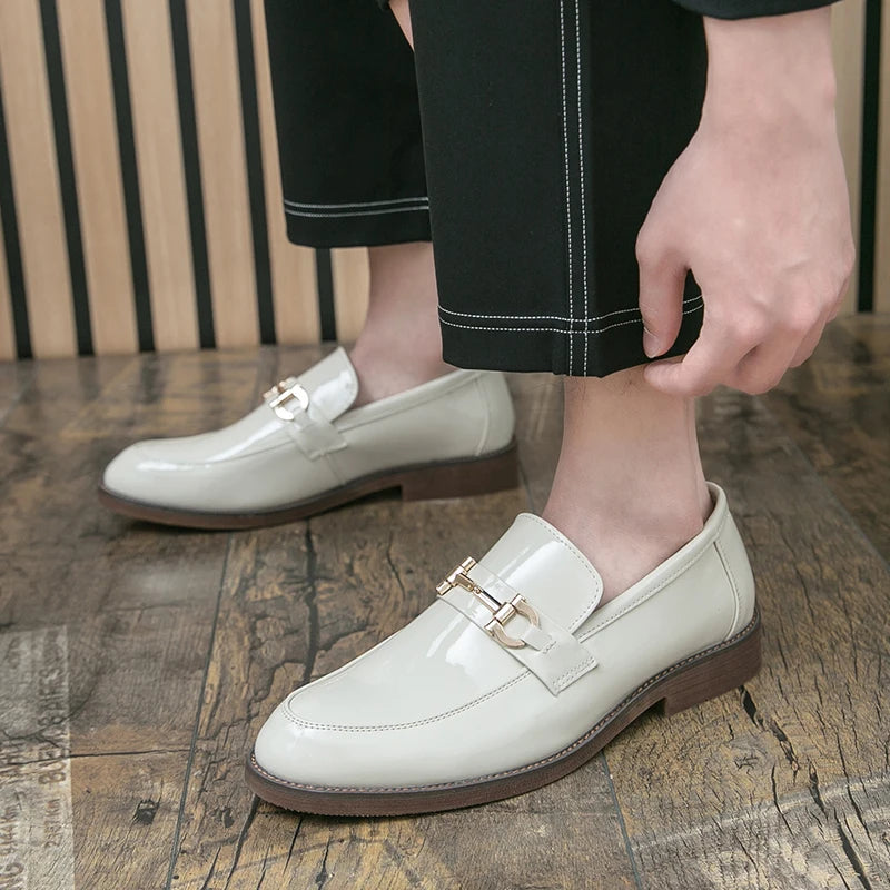 Sapato designer mocassim