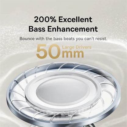 Fone de ouvido sem fio Baseus ANC Hi-Res LDAC