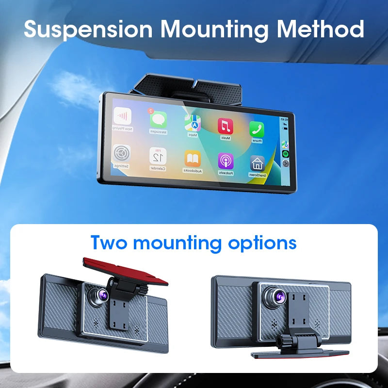 Carplay 8.1 Polegada com camera