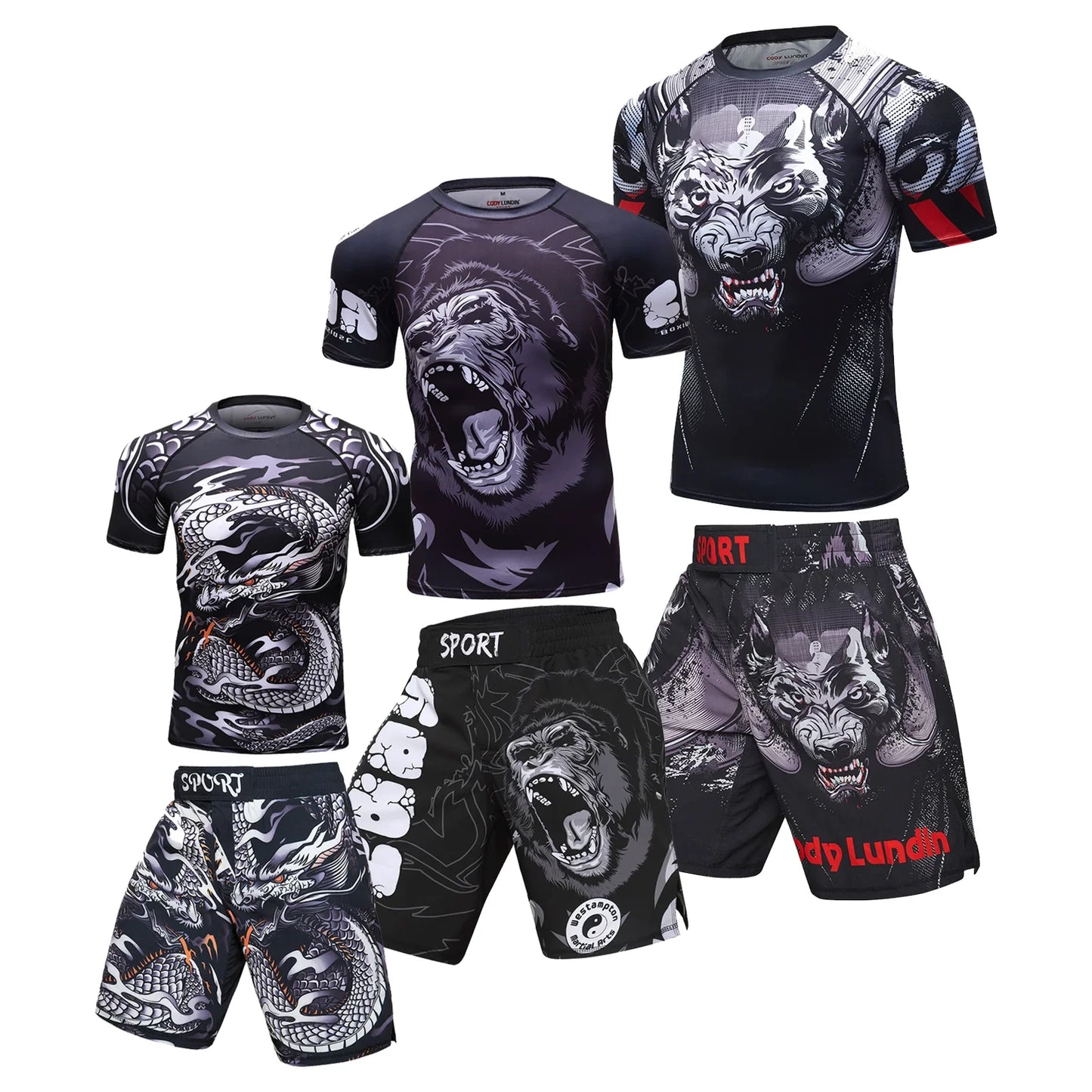 Conjunto esportivo jiu jitsu