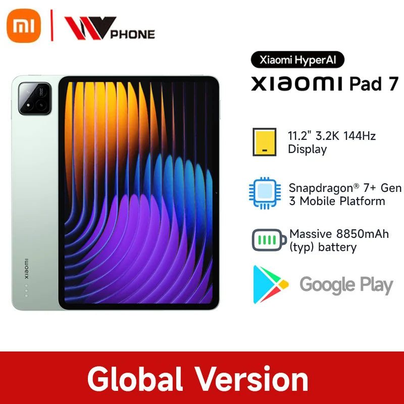 Xiaomi Pad 7 Versão global