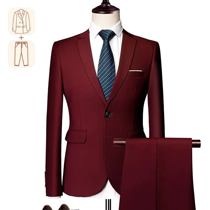 Conjunto de terno formal masculino