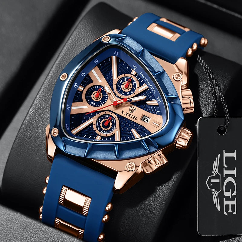 Relógio Masculino LIGE LG89103 — Cronógrafo