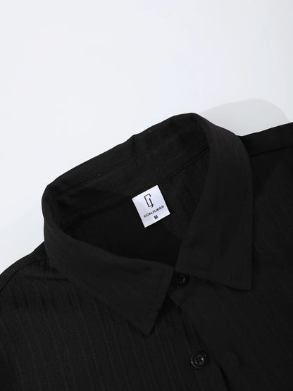 Conjunto Masculino Texturizado com Calças