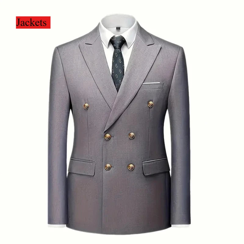Terno botão duplo slim fit