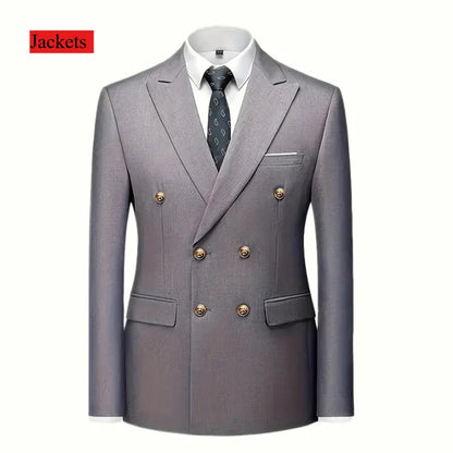 Terno botão duplo slim fit