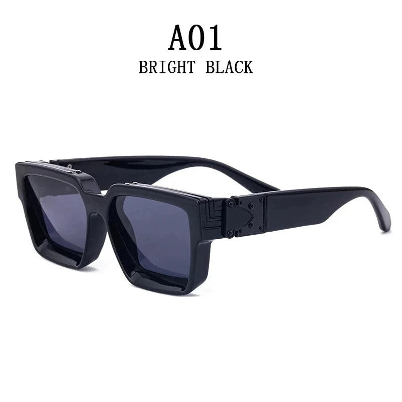 Óculos quadrados vintage