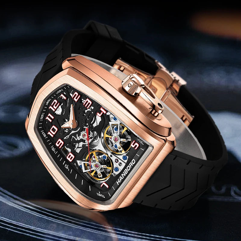 Relógio Hanboro escavado