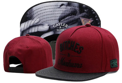 Chapéus snapback estilo hip hop