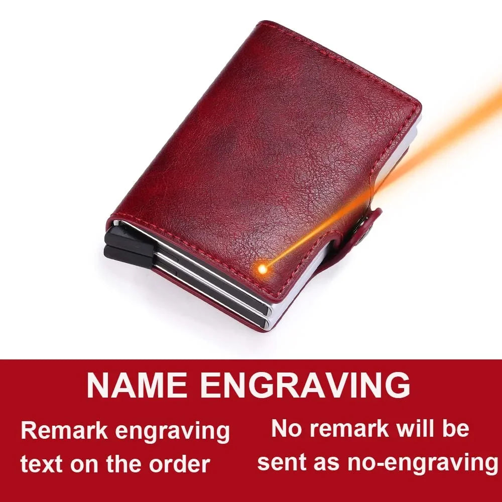 Porta-cartões em Fibra de Carbono Personalizável