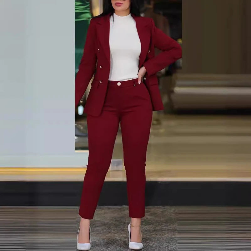 Fato Feminino Nowsaa com Blazer e Calças