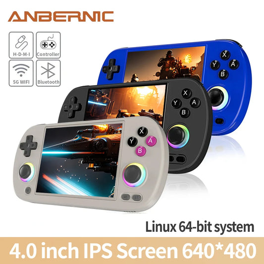 Consola Portátil Anbernic RG40XX H — 4 polegadas