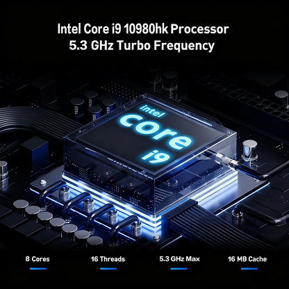 Computador Portátil 15,6″ Intel Core i9