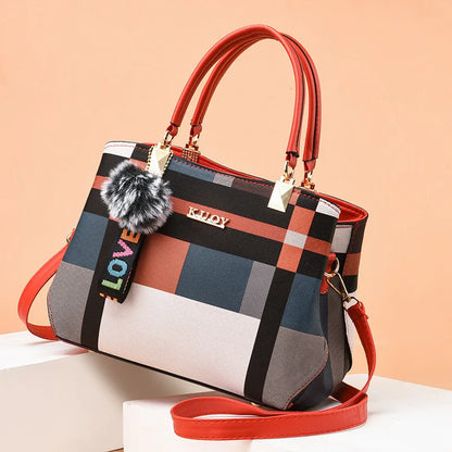 Bolsas elegantes transversais em pele PU