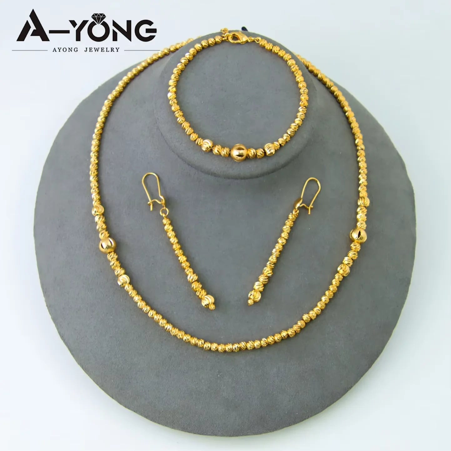 Conjunto de joias 21k árabe