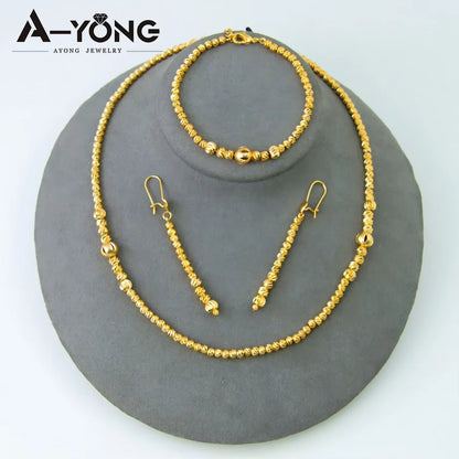 Conjunto de joias 21k árabe