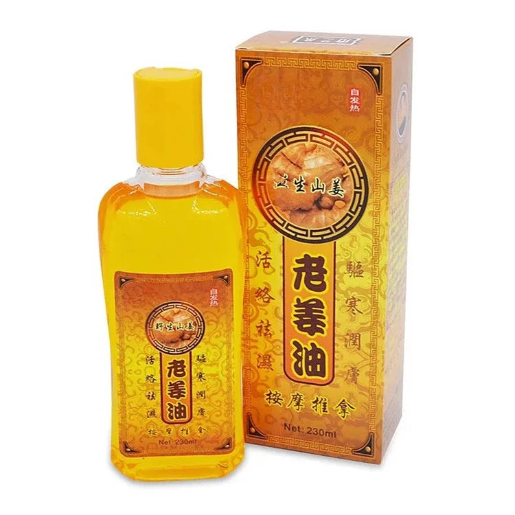 Óleo de Massagem de Gengibre 230 ml