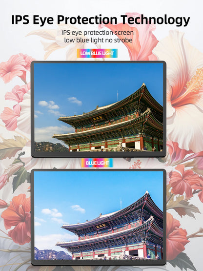 Monitor Portátil ZSUS 14" 2K 60 Hz – HDR 10, USB-C e Altifalantes