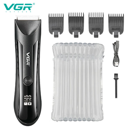 Aparador de pelos corporais recarregáveis VGR 951