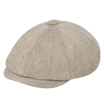 Chapéu clássico vintage tweed peaky