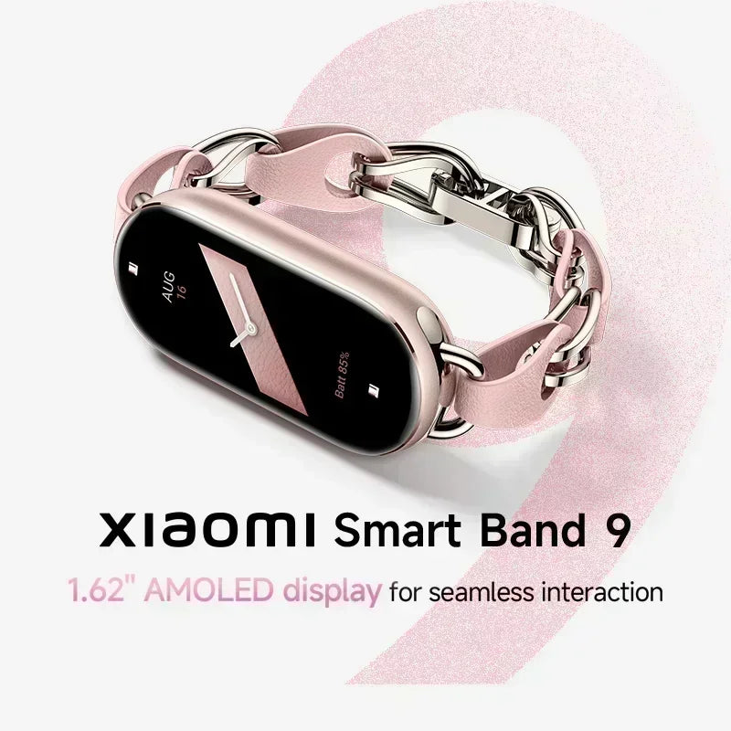 Smart Band 9 Xiaomi Tela AMOLED de 1,62"