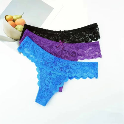 Lingerie de renda transparente