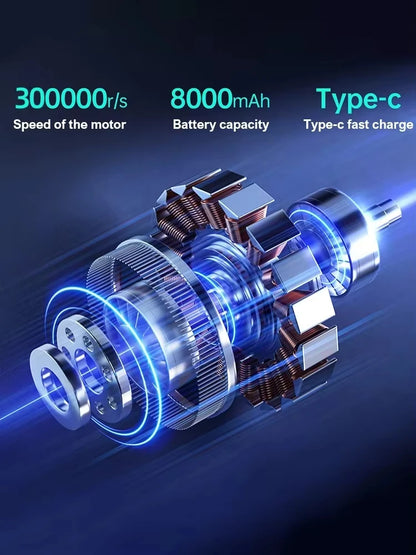 Soprador de jato turbo X9 300000 RPM
