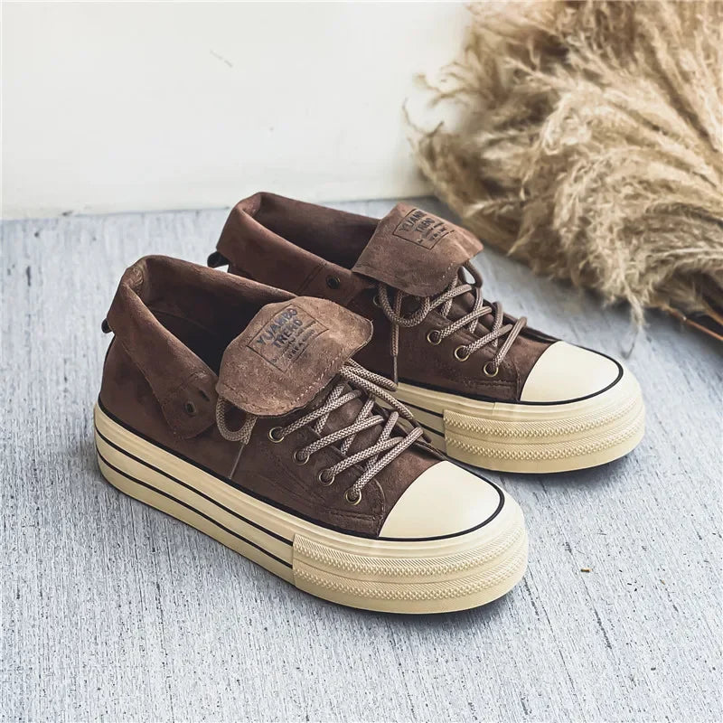Tênis plataforma casual
