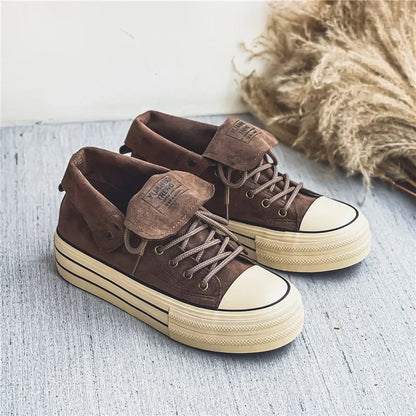 Tênis plataforma casual