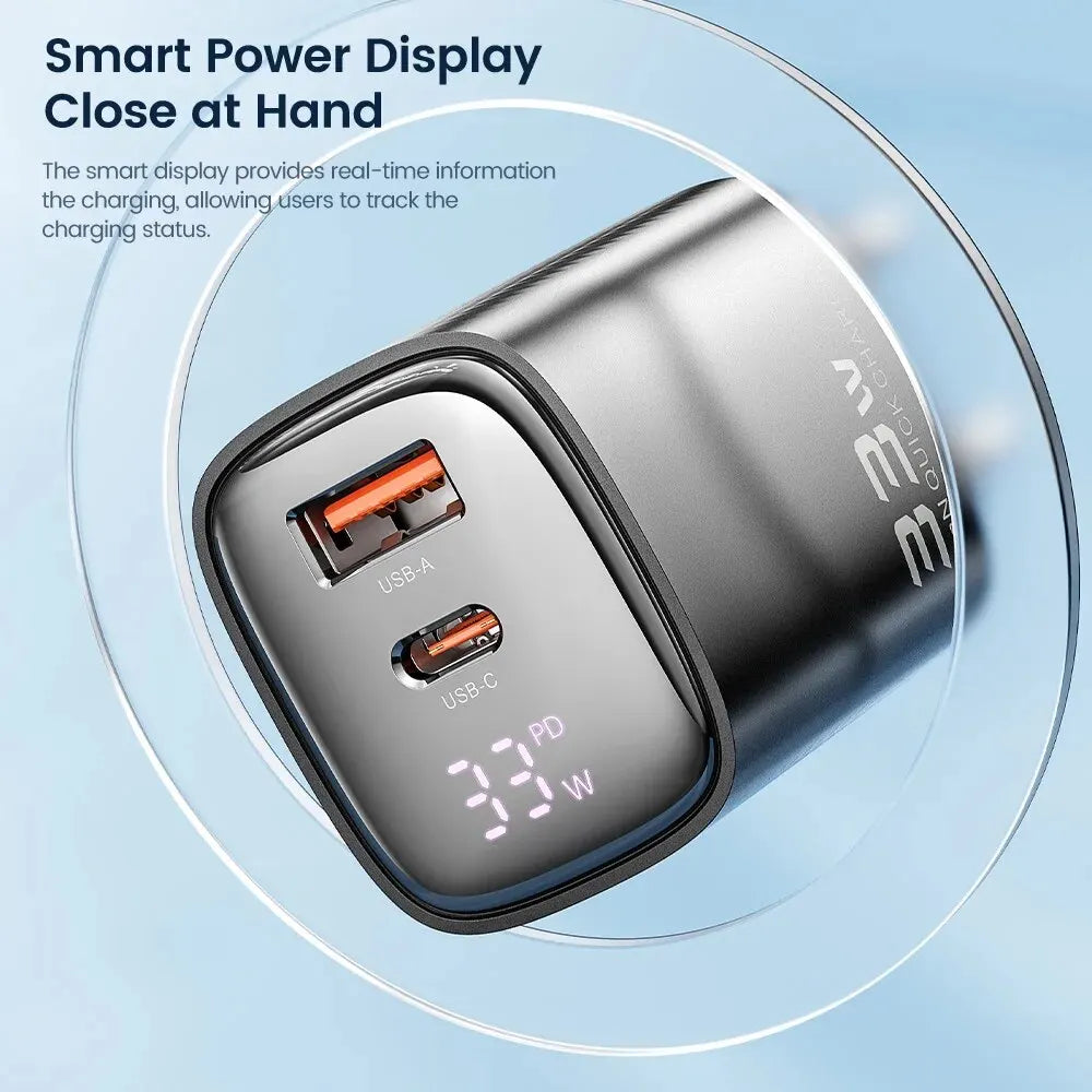 Carregador USB-C Toocki 33W GaN
