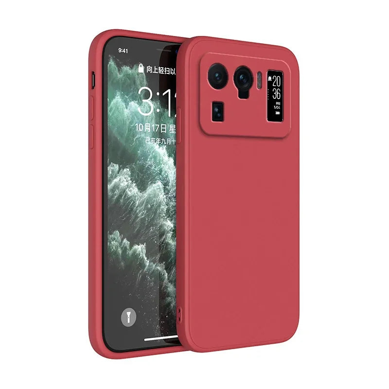 Capa de Silicone para Xiaomi Mi 11 e Modelos Compatíveis
