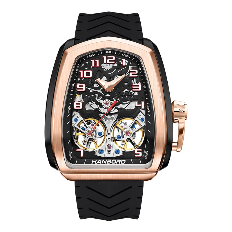 Relógio Hanboro escavado