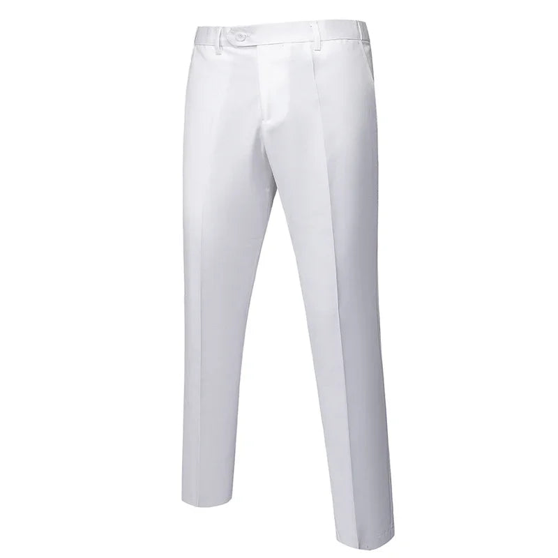 Calças de Fato Masculinas Clássicas