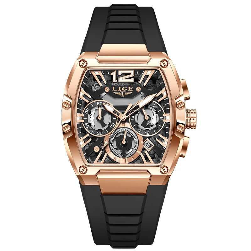 Relógio Masculino LIGE LG89206 — Digital e Analógico