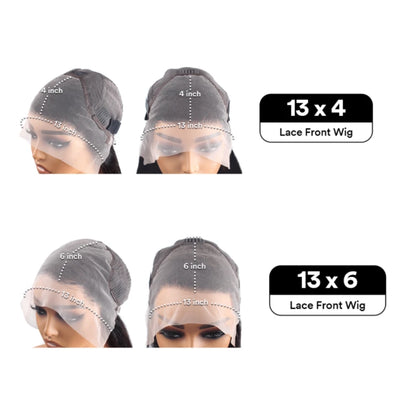 Peruca de ondas profundas