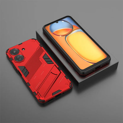 Capa de telefone Kickstand magnética anti-choque