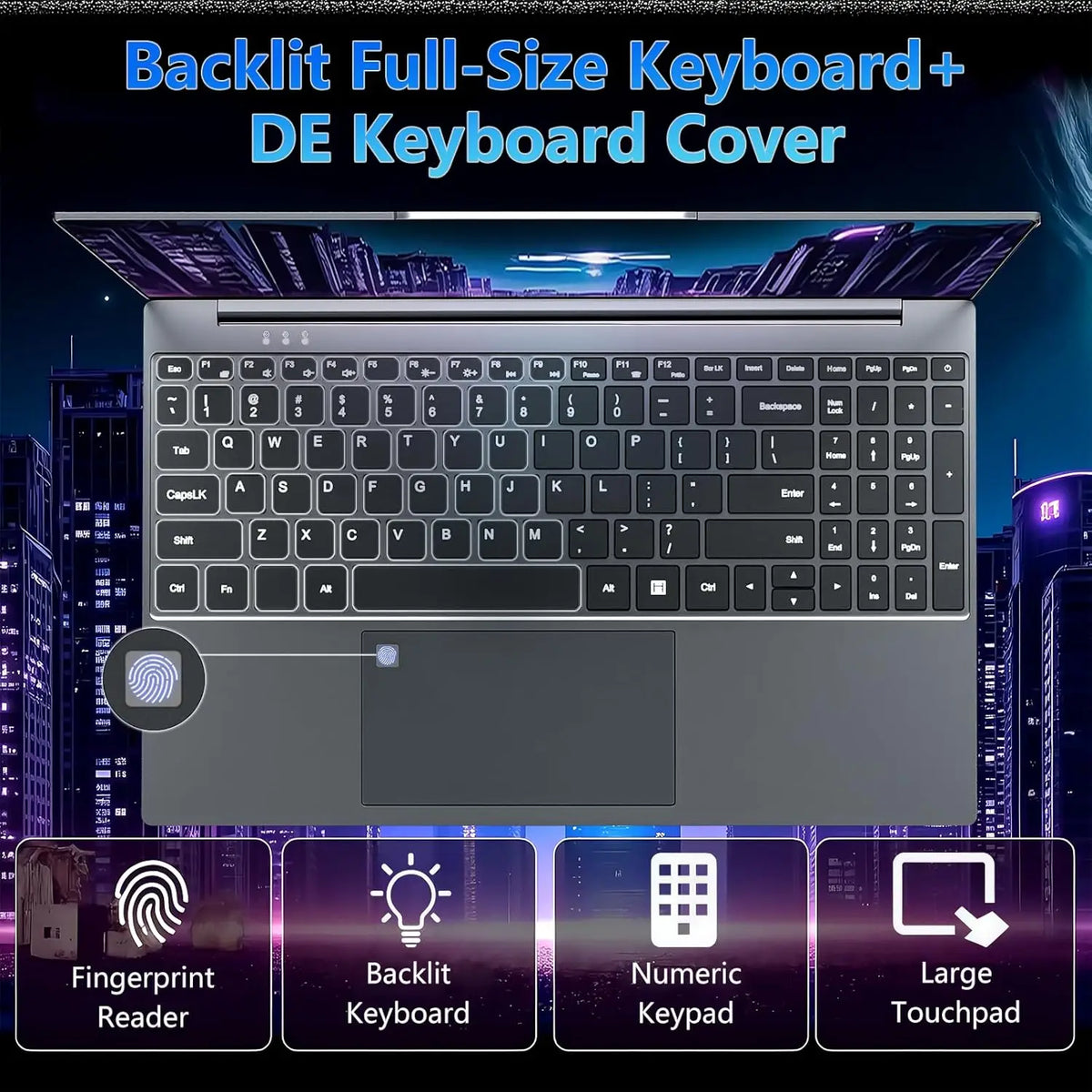 Computador Portátil 15,6″ Intel Core i9