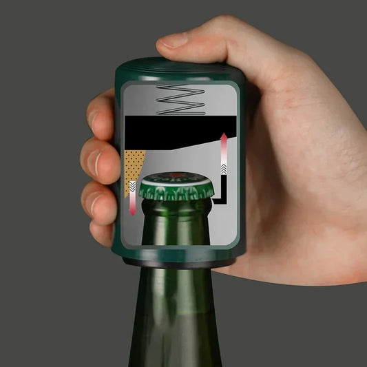 Abridor de garrafa de cerveja automático magnético
